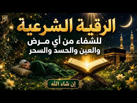 شاهد خروج الحسد والعين والهم والغم والأمراض من جسمك بعد سماع لهذا الحرز المبارك- وراقب النتيجة