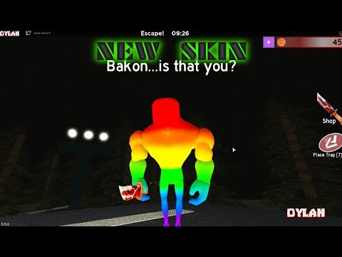 Playing As Rainbow Gradient Bakon New Skin Youtube