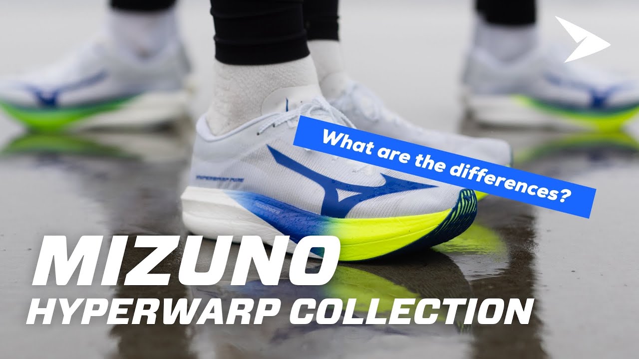 Mizuno Hyperwarp Pure, Elite и Pro — объяснение.