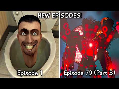 Skibidi Toilet 1 79 Part 3 All Episodes 60 FPS REMASTERED Astro Titan Speakerman Episode 80