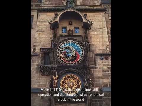 Video: Praški astronomski sat: povijest i skulpturalni ukras