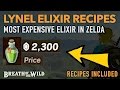 How to Cook EXPENSIVE Lynel Elixir Recipes - (HIGHLY PROFITABLE) - Zelda: Breath of the Wild