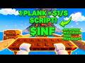 1 Plank = $1/s Script | Inf Money &amp; Multiplier