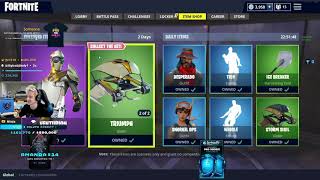 Ninjas Live Reaction To New Venturion Skin And New Glider