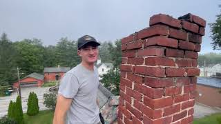 Pencil chimney rebuild