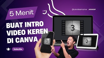 INI DIA CARA CEPAT MEMBUAT VIDEO INTRO DI CANVA | TUTOR DESAIN CANVA