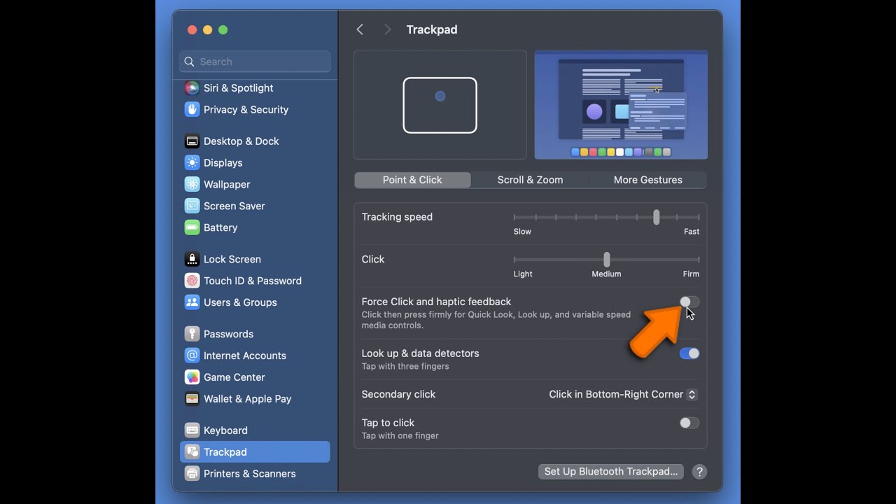 How to Fix a MacBook Trackpad that won't click? - YouTube