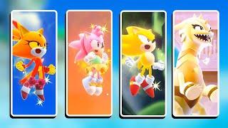 Sonic Superstars: Choose Your Favorite SUPER CHARACTER 😎