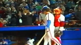 New York Mets' Gary Carter's Last New York Mets At-Bat! GARY! GARY!