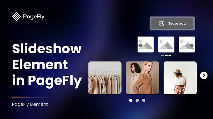 Enhance Your Shopify Store with PageFly's Slideshow Element