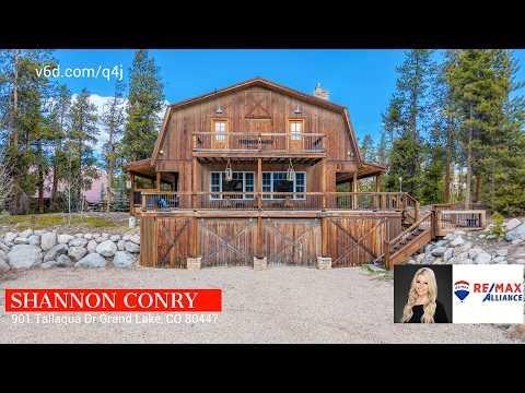 901 Tallaqua Dr, Grand Lake, CO home video tour