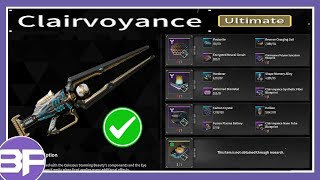 Unlock CLAIRVOYANCE ultimate weapon with EASY farm rotation