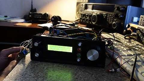 uBitx CW whith AF filter/whithout AF filter