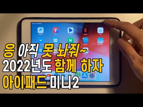 아이패드병 임시치료제 여기 있습니다 완치는 안 되지만 구형 아이패드 미니2 활용하기 