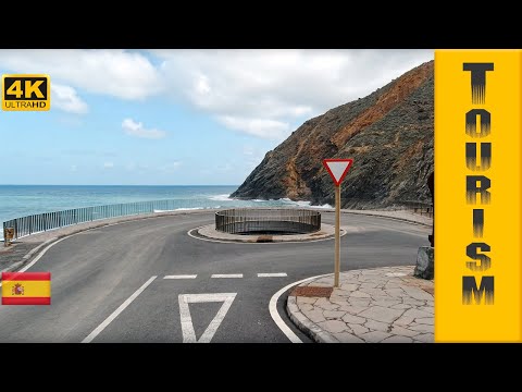 #1 Conduciendo desde Playa de Vallehermoso a Vallehermoso | La isla de La Gomera