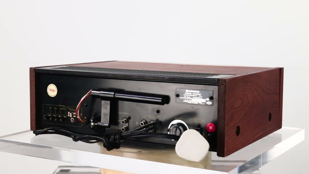 Tuner Radio Pioneer TX-8100 – Vintage Stéréo, état D'occasion, Look Rétro Indémodable