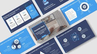 Best Free Tech Platform Investor Presentation Template