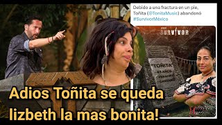 Toñita se lesiona por su avanzada edad y el publico Enfurece! spoiler Eliminación | Survivor Mexico