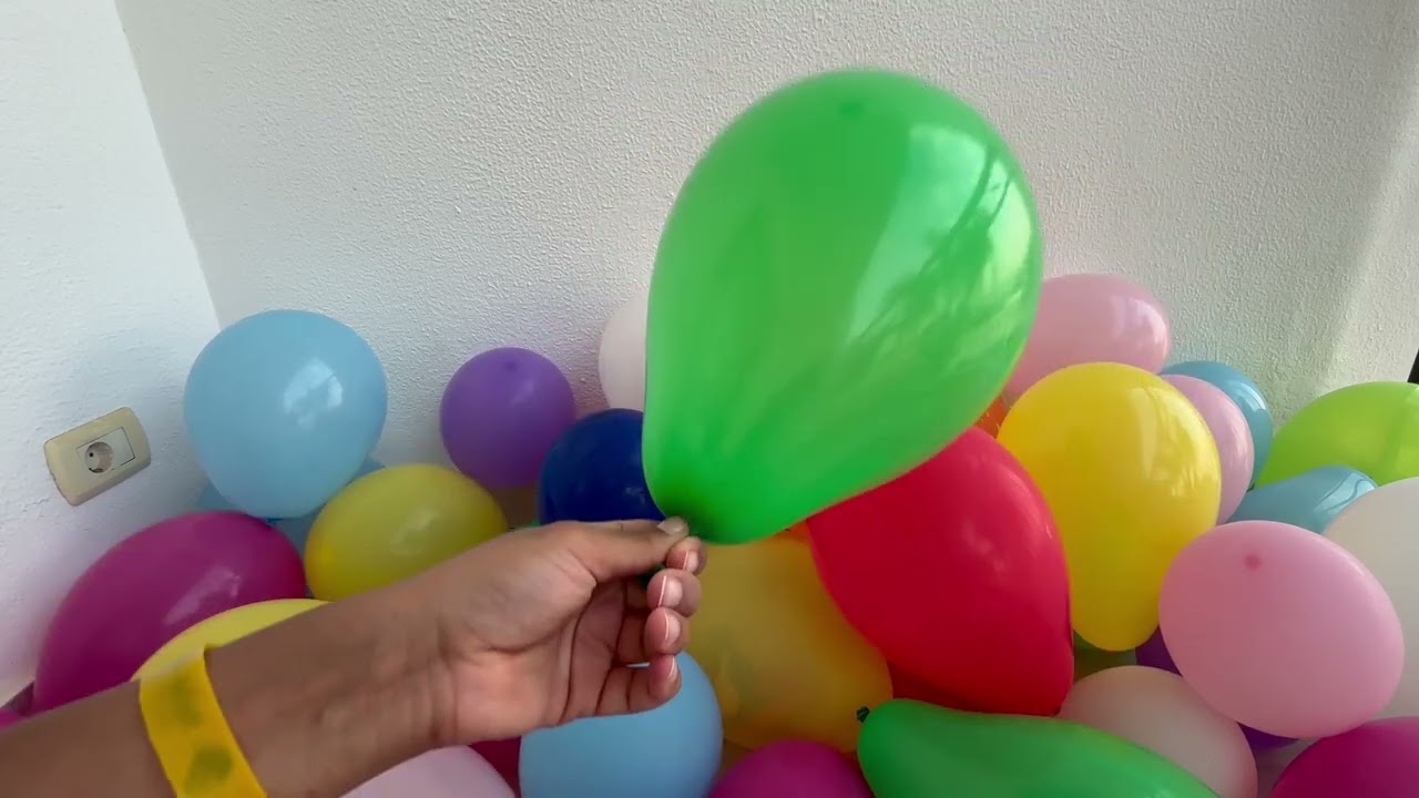 Happy Hive: Satisfying Slapstick ASMR Balloon Blow-Up and POP