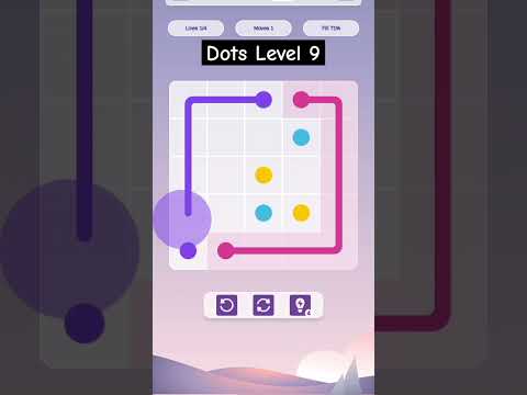 Dots Game Level 9 || Dots Puzzle #dots #gaming #viral #shorts