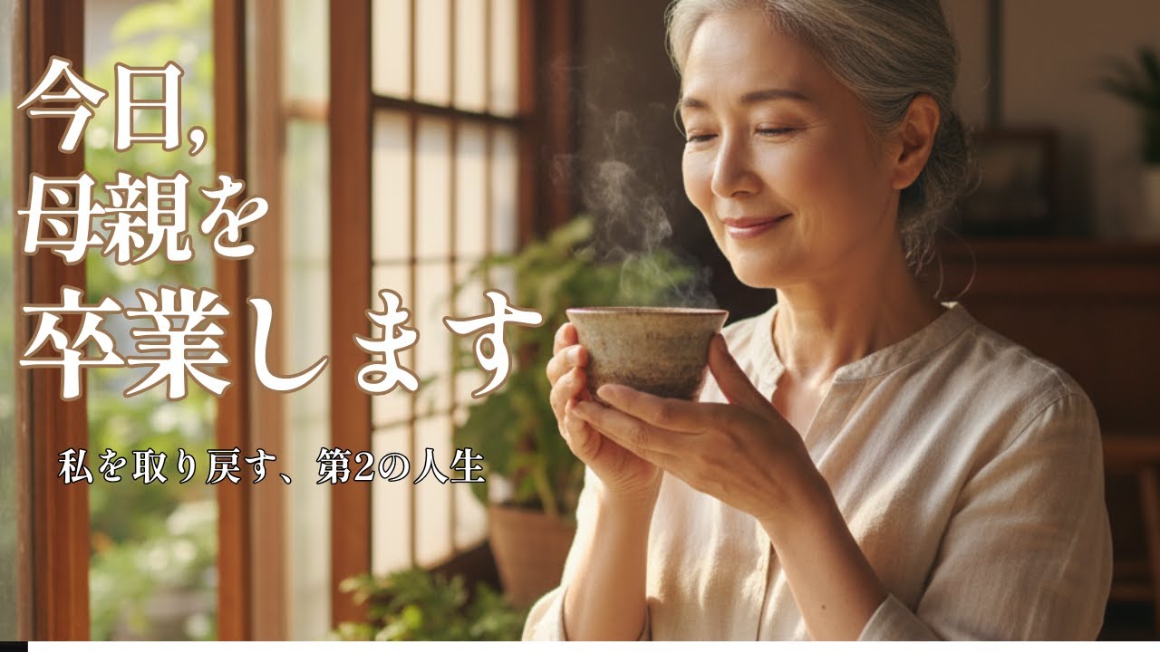 今日、母親を卒業します。私を取り戻す第2の人生