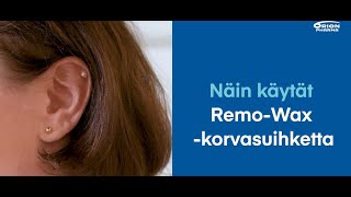 Remo-Wax Käyttöohjevideo