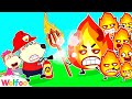 Evil Fire, Go Away #2 - Wolfoo Learns Safety Tips for Kids | Wolfoo Family Kids Cartoon