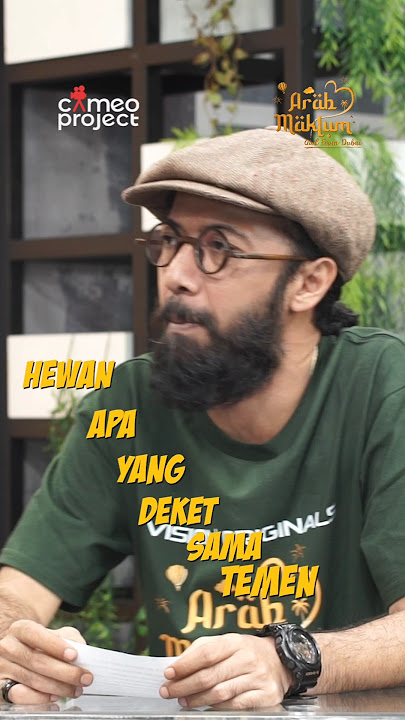 Jawabannya pada ngaco, tapi lok bener?? #CameoProject #ArabMaklum #VisionPlus #StreamingIniItu