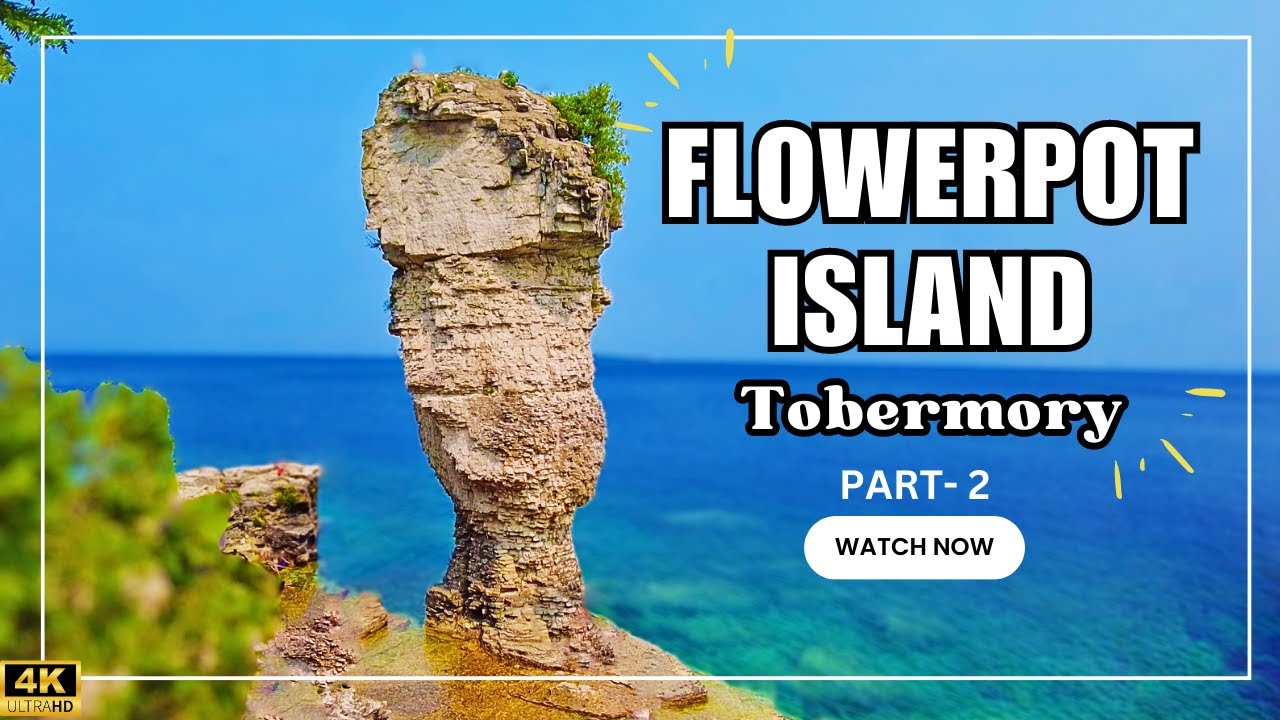 Tobermory Flower pot island and Glass bottom Boat tour -Vlog
