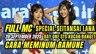 FULL MC STS LANA CARA MEMINUM RAMUNE (RAMUNE NO NOMIKATA) JKT48 THEATER | 20 SEPTEMBER 2025