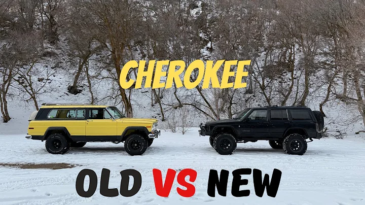 Old Cherokee vs New Cherokee Snow Wheeling!