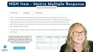 Famous NGN Practice Question: Matrix Multiple Response Wealth