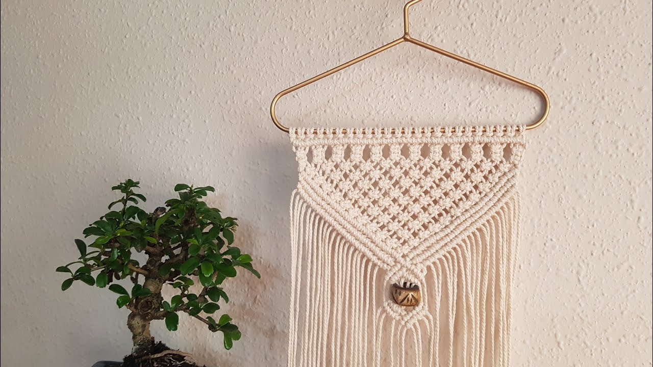 MACRAME TAPIZER, MACRAMÉ TAPIZER, MACRAMÉ TAPIZE, EASY STEP BY