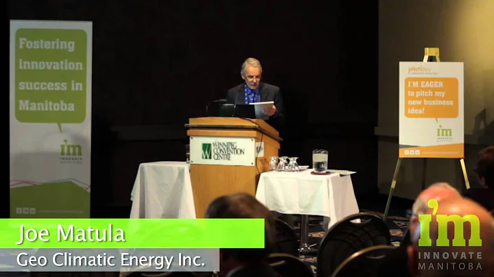 Joe Matula presents Geo Climatic Engery Inc. at In...