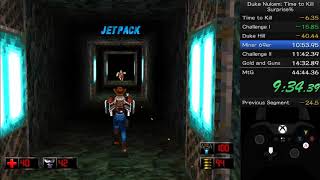 [WR] Duke Nukem: Time to Kill Surprise% Speedrun (43:54 RTA / 37:39 IGT)