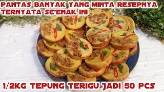 Orderan terbanyak kue lumpur abon ikan ‼️ enak dan mudah anti gagal 1/2kg tepung terigu jadi 50 pcs