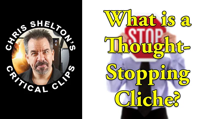 Chris Shelton | How Cults use Thought Stopping Cliches