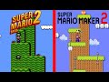 Recreating Super Mario Bros. 2's 1-1 in Super Mario Maker 2 (SMB Style)