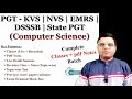 PGT COMPUTER SCIENCE Course | KVS | NVS | EMRS | DSSSB | STATE PGT COMPUTER TEACHER