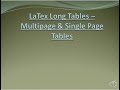 Latex Tables Basic-How to create long Tables in Latex-18