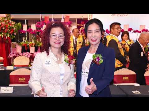 2020/07/12 議長陳麗鳳率領行政團參與300C1區總監交接