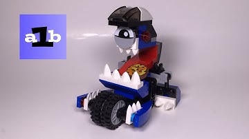 LEGO MIXELS 41556 Tiketz, MCPD Tribe Series 7 Time Lapse Build