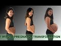 My Pregnancy Transformation ( MONTH BY MONTH)