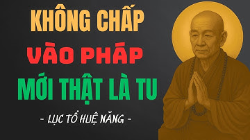 Không Chấp Vào Pháp – Mới Thật Là Tu | Bài Pháp Sâu Sắc Theo Lời Dạy Lục Tổ Huệ Năng