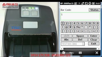 TSC Alpha 3R Run WinCE program p1