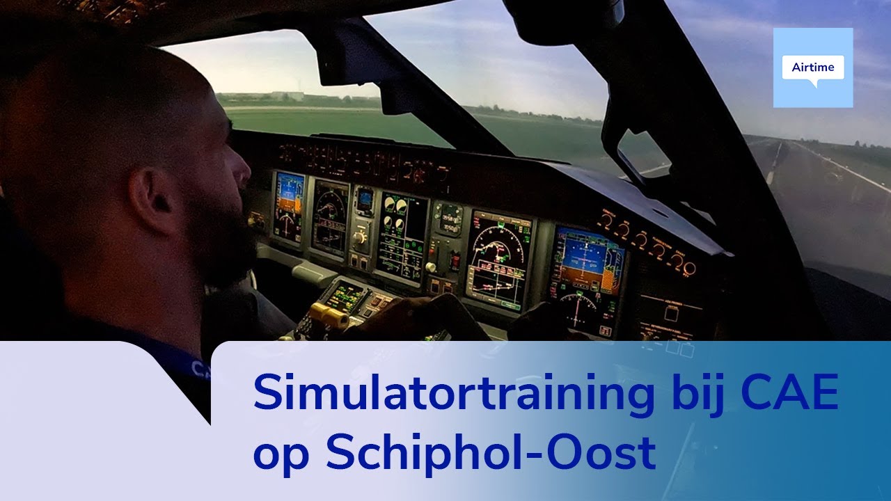 NH AIRTIME S08E04 | Simulatortraining bij CAE op Schiphol-Oost - YouTube