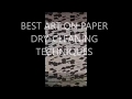 BEST ART ON PAPER DRY CLEANING TECHNIQUES mp4