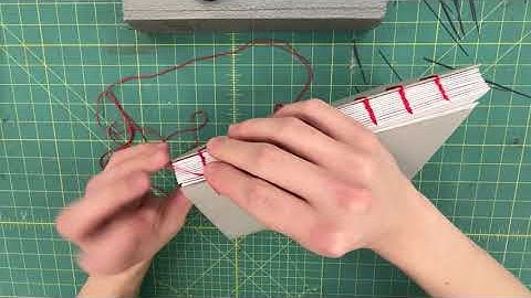 Coptic Stitch Bookbinding