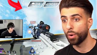 Reacting to the Worlds BEST Apex Player! (9000 Damage World Record) screenshot 4