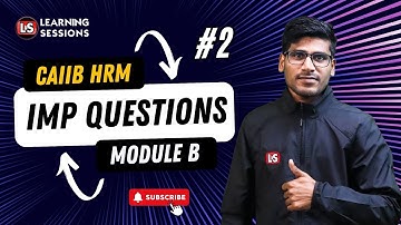 Human Resource Management CAIIB | Module B | Hindi Session